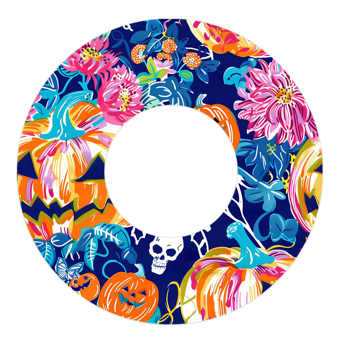 Enchanted Pumpkins Freestyle Libre 2 Patch Tape - Pump Peelz Enchanted Pumpkins Freestyle Libre 2 Patch Tape - Pump Peelz