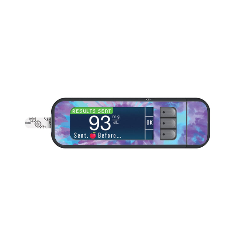 Endless Summer Tie-Dye Sticker for Bayer Contour Next Glucometer Endless Summer Tie-Dye Sticker for Bayer Contour Next Glucometer