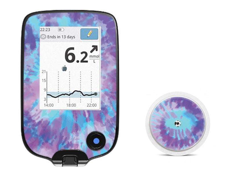 Endless Summer Tie-Dye for Freestyle Libre 2 Endless Summer Tie-Dye for Freestyle Libre 2