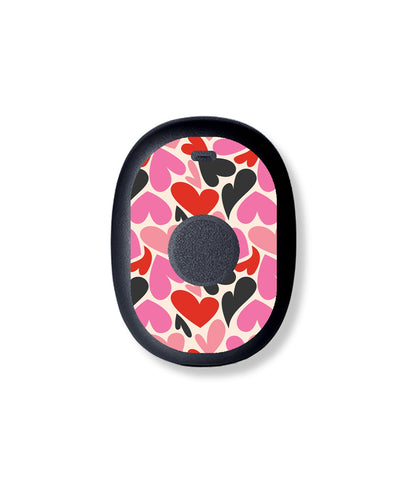 Heartbreaker Eversense 365 Smart Transmitter Sticker - Pump Peelz Heartbreaker Eversense 365 Smart Transmitter Sticker - Pump Peelz