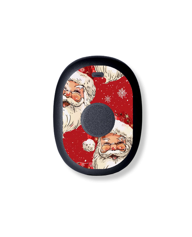Jolly Old Saint Nick Eversense 365 Smart Transmitter Sticker - Pump Peelz Jolly Old Saint Nick Eversense 365 Smart Transmitter Sticker - Pump Peelz