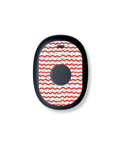 Christmas Icing Eversense 365 Smart Transmitter Sticker - Pump Peelz Christmas Icing Eversense 365 Smart Transmitter Sticker - Pump Peelz