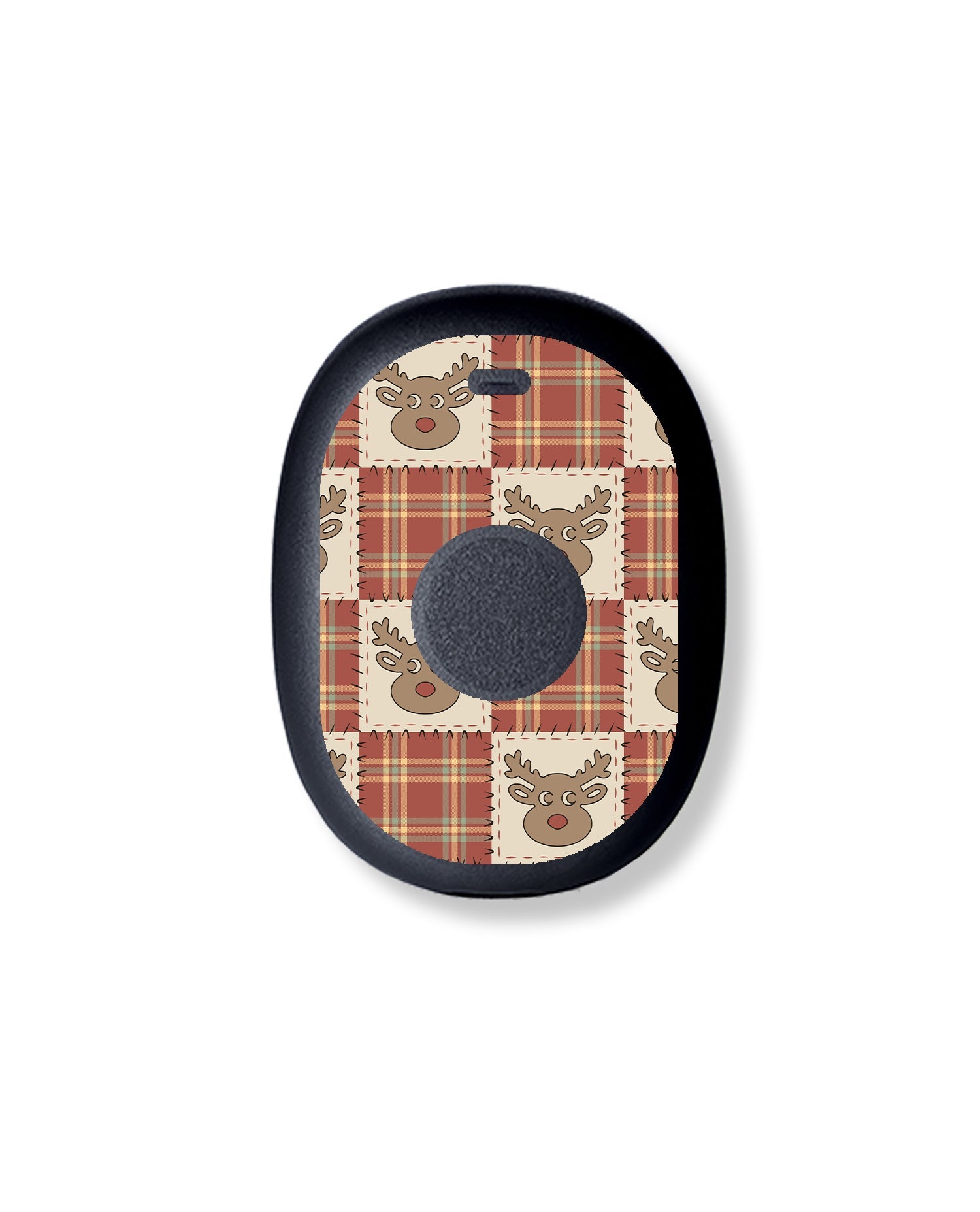 Rustic Reindeer Eversense 365 Smart Transmitter Sticker - Pump Peelz Rustic Reindeer Eversense 365 Smart Transmitter Sticker - Pump Peelz