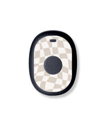 Creamy Check Eversense 365 Smart Transmitter Sticker - Pump Peelz Creamy Check Eversense 365 Smart Transmitter Sticker - Pump Peelz