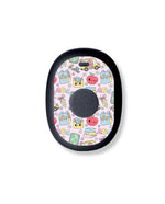 Tiny Scholar Eversense 365 Smart Transmitter Sticker - Pump Peelz Tiny Scholar Eversense 365 Smart Transmitter Sticker - Pump Peelz