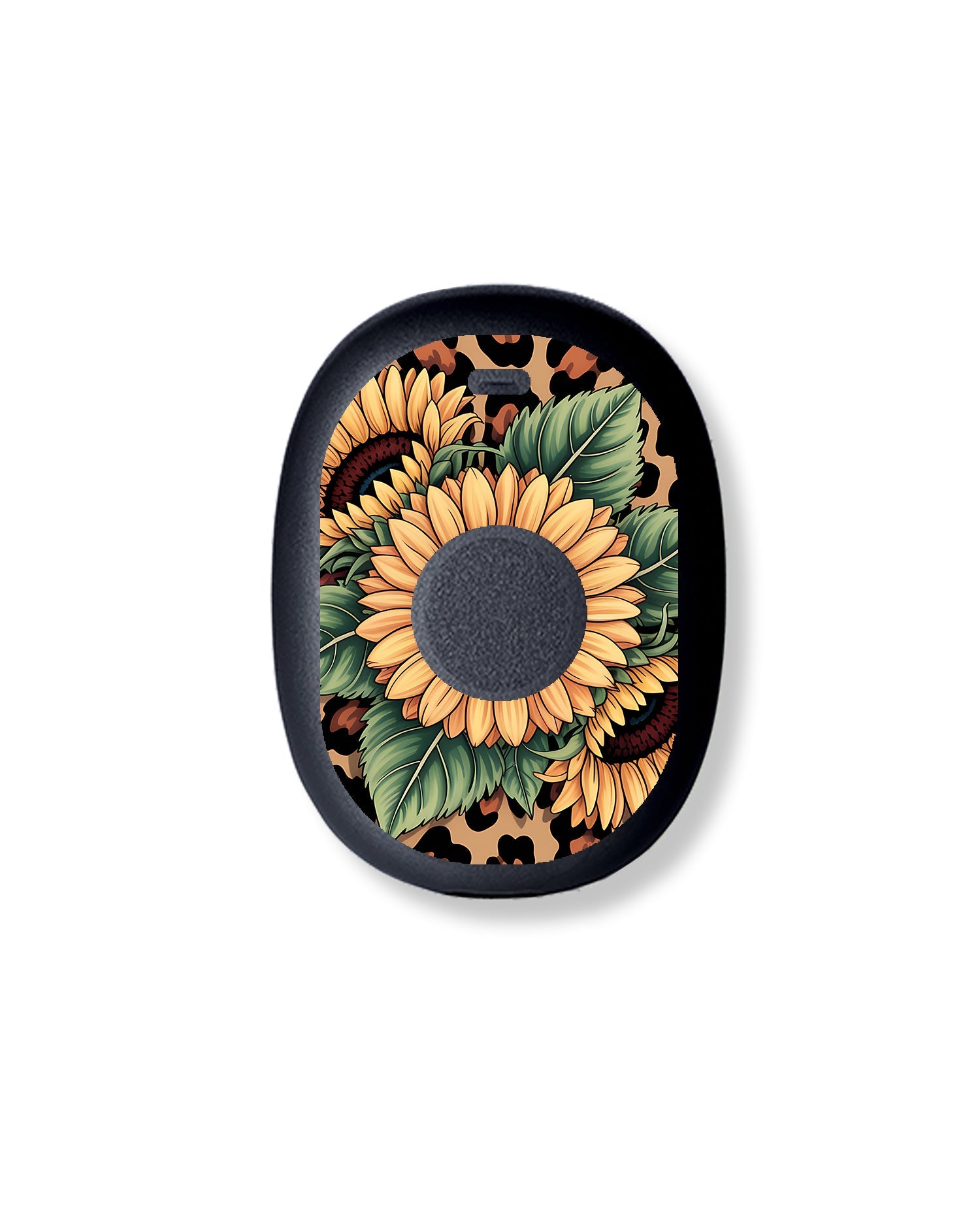 Wild Sunflower Eversense 365 Smart Transmitter Sticker - Pump Peelz Wild Sunflower Eversense 365 Smart Transmitter Sticker - Pump Peelz