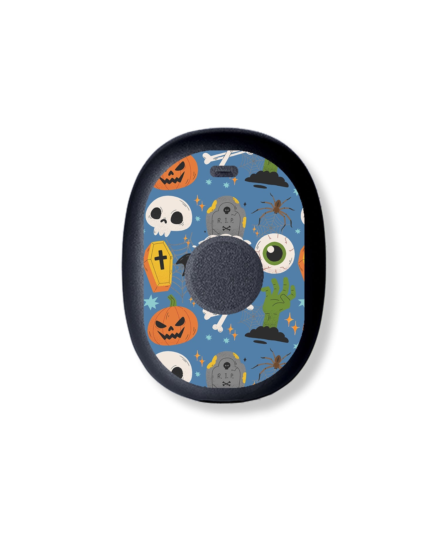 Spooky Night Eversense 365 Smart Transmitter Sticker - Pump Peelz Spooky Night Eversense 365 Smart Transmitter Sticker - Pump Peelz