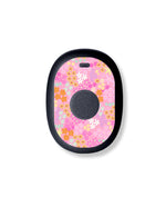 Pink Petals Eversense 365 Smart Transmitter Sticker - Pump Peelz Pink Petals Eversense 365 Smart Transmitter Sticker - Pump Peelz