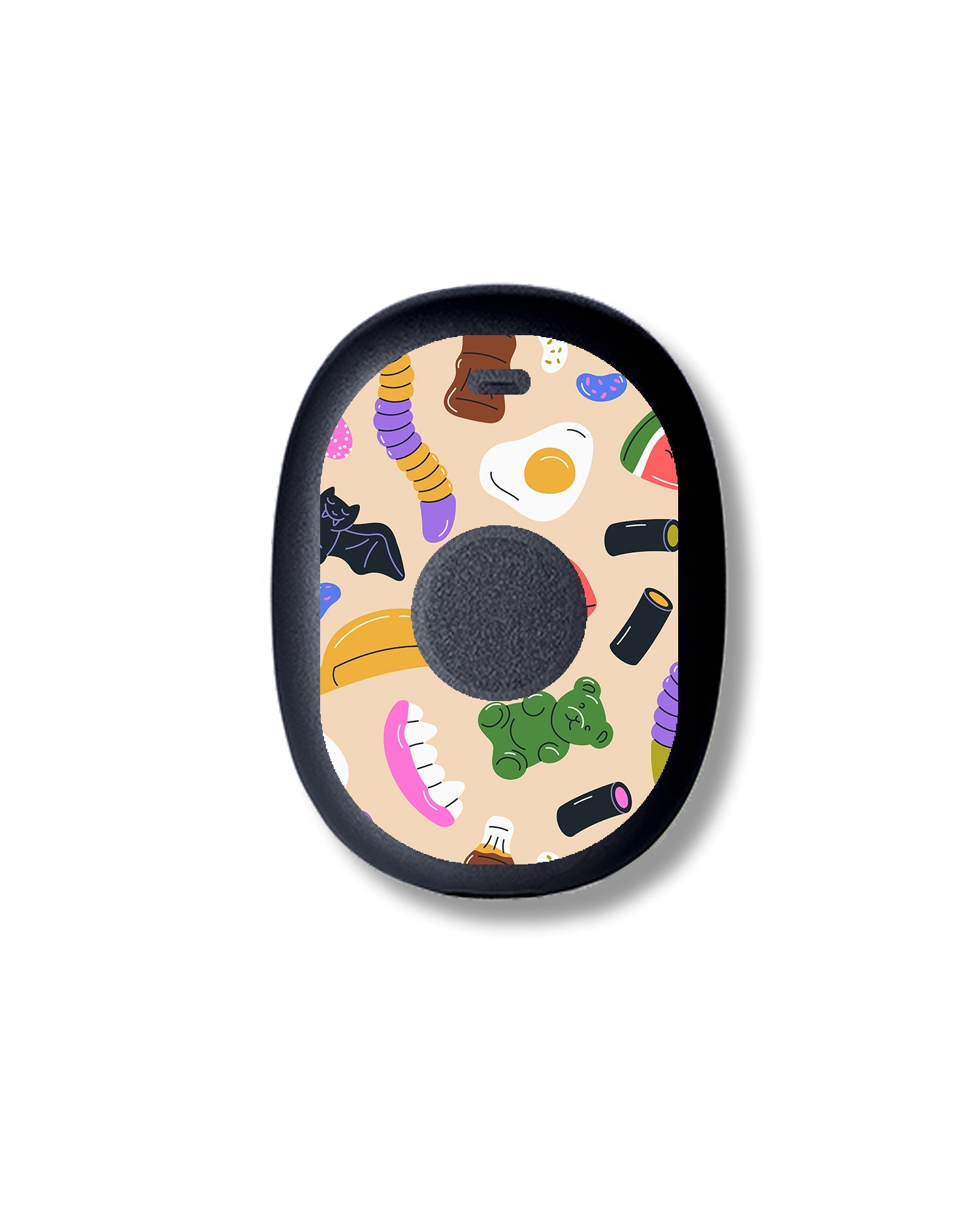 Candy Chaos Eversense 365 Smart Transmitter Sticker - Pump Peelz Candy Chaos Eversense 365 Smart Transmitter Sticker - Pump Peelz