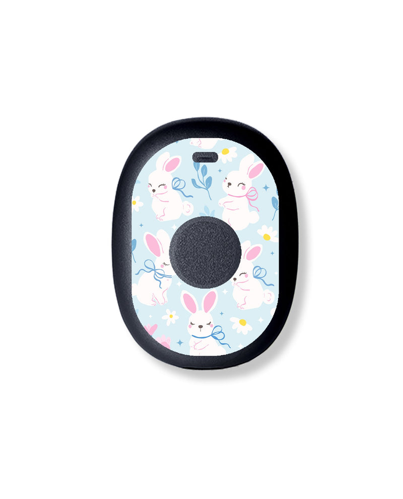 Sweet Bunnies Eversense 365 Smart Transmitter Sticker - Pump Peelz Sweet Bunnies Eversense 365 Smart Transmitter Sticker - Pump Peelz