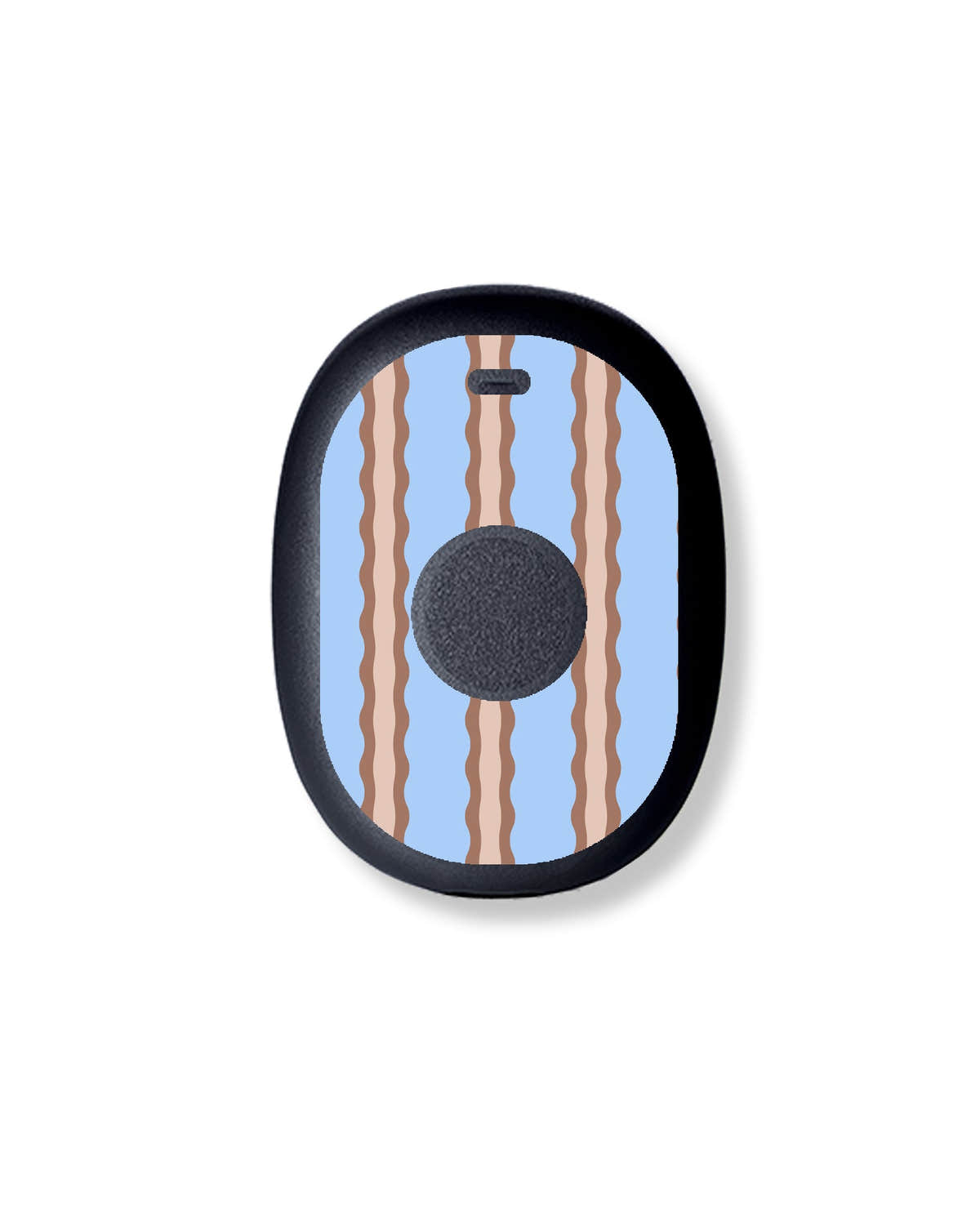 Boardwalk Waves Eversense 365 Smart Transmitter Sticker - Pump Peelz Boardwalk Waves Eversense 365 Smart Transmitter Sticker - Pump Peelz
