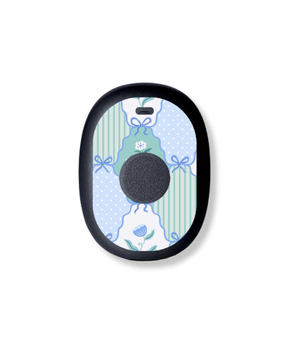 Cottage Bows Eversense 365 Smart Transmitter Sticker - Pump Peelz Cottage Bows Eversense 365 Smart Transmitter Sticker - Pump Peelz