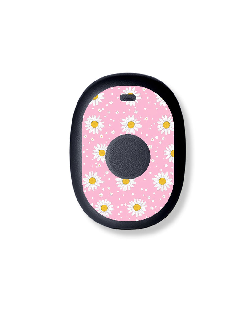Spring Daisy Eversense 365 Smart Transmitter Sticker - Pump Peelz Spring Daisy Eversense 365 Smart Transmitter Sticker - Pump Peelz