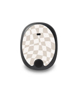 Creamy Check Eversense Smart Transmitter Sticker - Pump Peelz Creamy Check Eversense Smart Transmitter Sticker - Pump Peelz