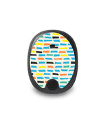 Colorful Sticks Eversense Smart Transmitter Sticker - Pump Peelz Colorful Sticks Eversense Smart Transmitter Sticker - Pump Peelz
