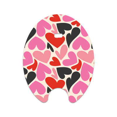 Heartbreaker Eversense Smart Transmitter Sticker - Pump Peelz Heartbreaker Eversense Smart Transmitter Sticker - Pump Peelz