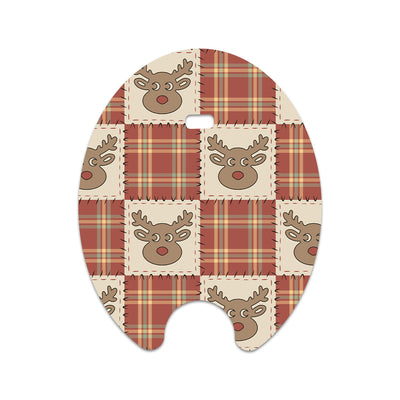 Rustic Reindeer Eversense Smart Transmitter Sticker - Pump Peelz Rustic Reindeer Eversense Smart Transmitter Sticker - Pump Peelz