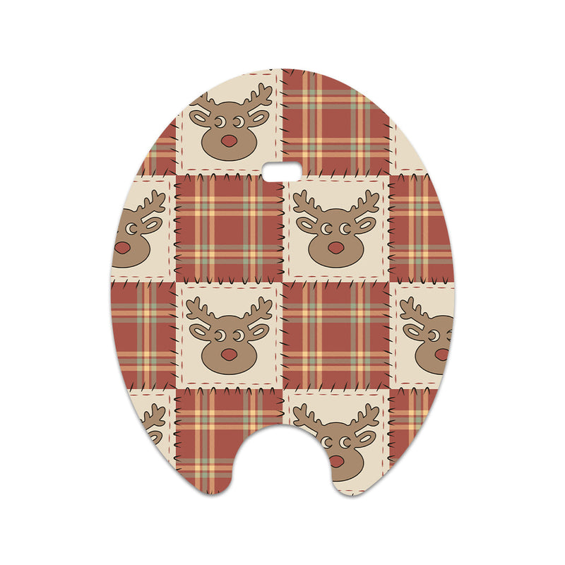 Rustic Reindeer Eversense Smart Transmitter Sticker - Pump Peelz Rustic Reindeer Eversense Smart Transmitter Sticker - Pump Peelz