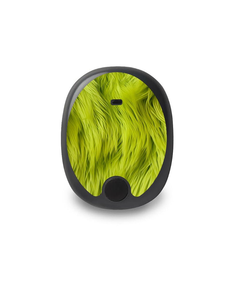Green Fur Sticker for Eversense Smart Transmitter Green Fur Sticker for Eversense Smart Transmitter