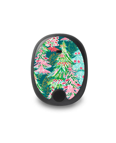 Festive Forest Eversense Smart Transmitter Sticker - Pump Peelz Festive Forest Eversense Smart Transmitter Sticker - Pump Peelz