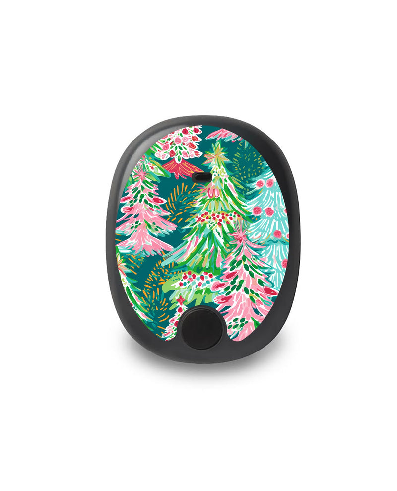 Festive Forest Eversense Smart Transmitter Sticker - Pump Peelz Festive Forest Eversense Smart Transmitter Sticker - Pump Peelz