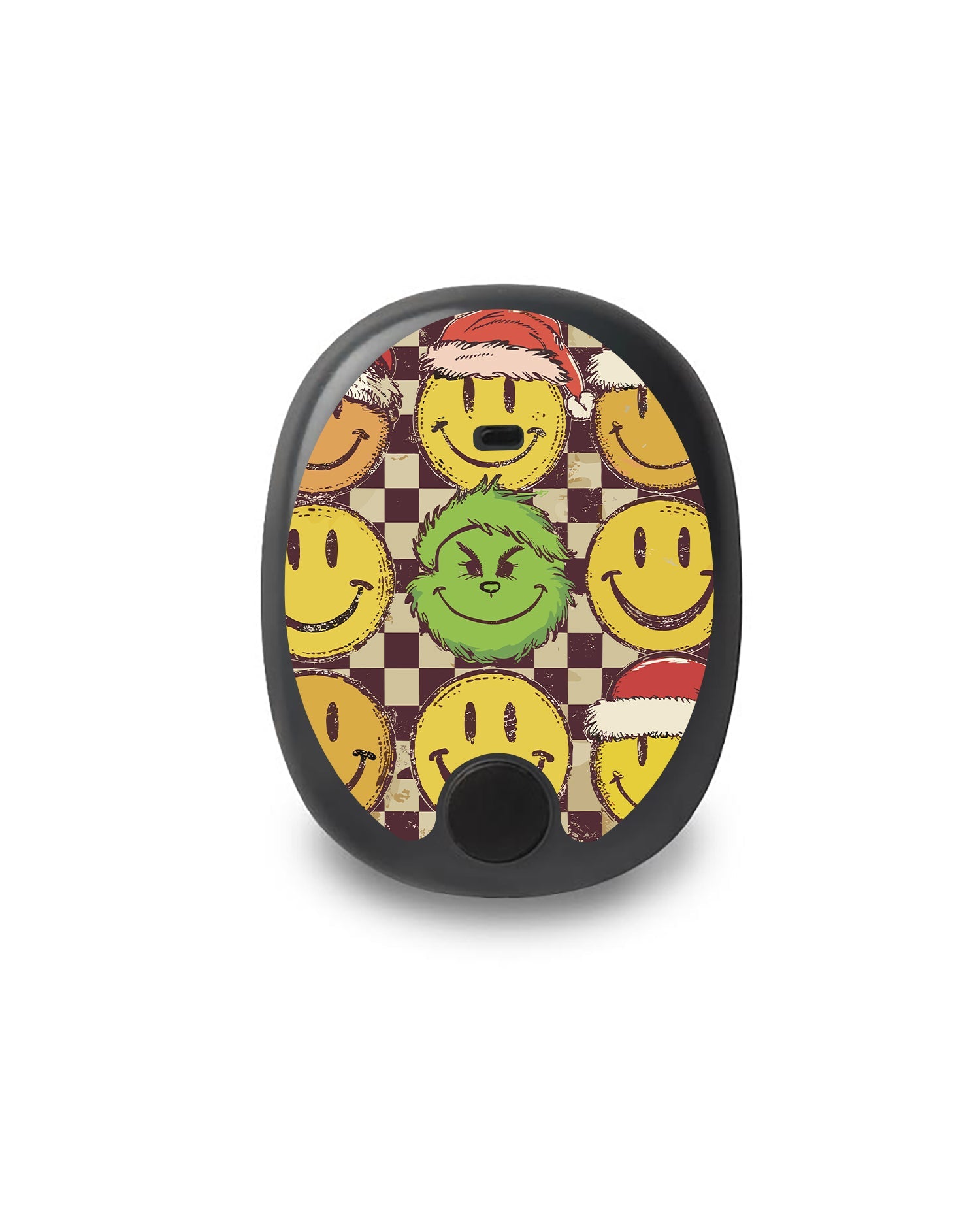 Merry Mischief Eversense Smart Transmitter Sticker - Pump Peelz Merry Mischief Eversense Smart Transmitter Sticker - Pump Peelz