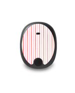 Peppermint Stripes Eversense Smart Transmitter Sticker - Pump Peelz Peppermint Stripes Eversense Smart Transmitter Sticker - Pump Peelz