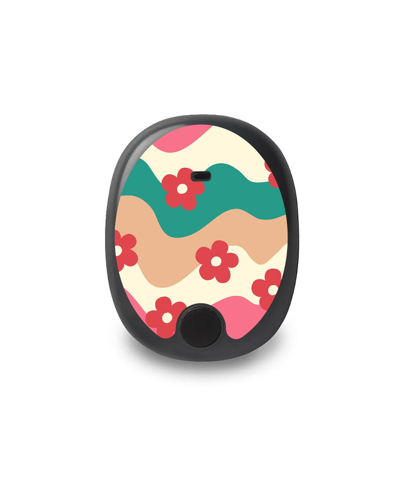 Retro Noel Eversense Smart Transmitter Sticker - Pump Peelz Retro Noel Eversense Smart Transmitter Sticker - Pump Peelz