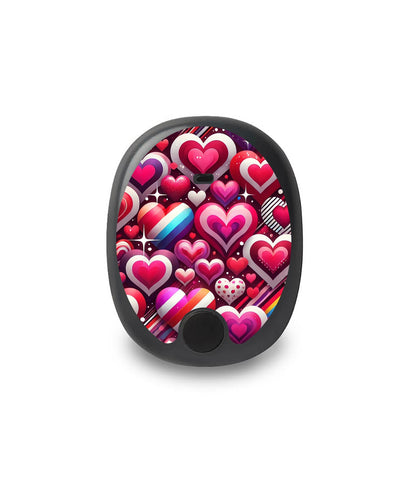 Sparkly Hearts Eversense Smart Transmitter Sparkly Hearts Eversense Smart Transmitter