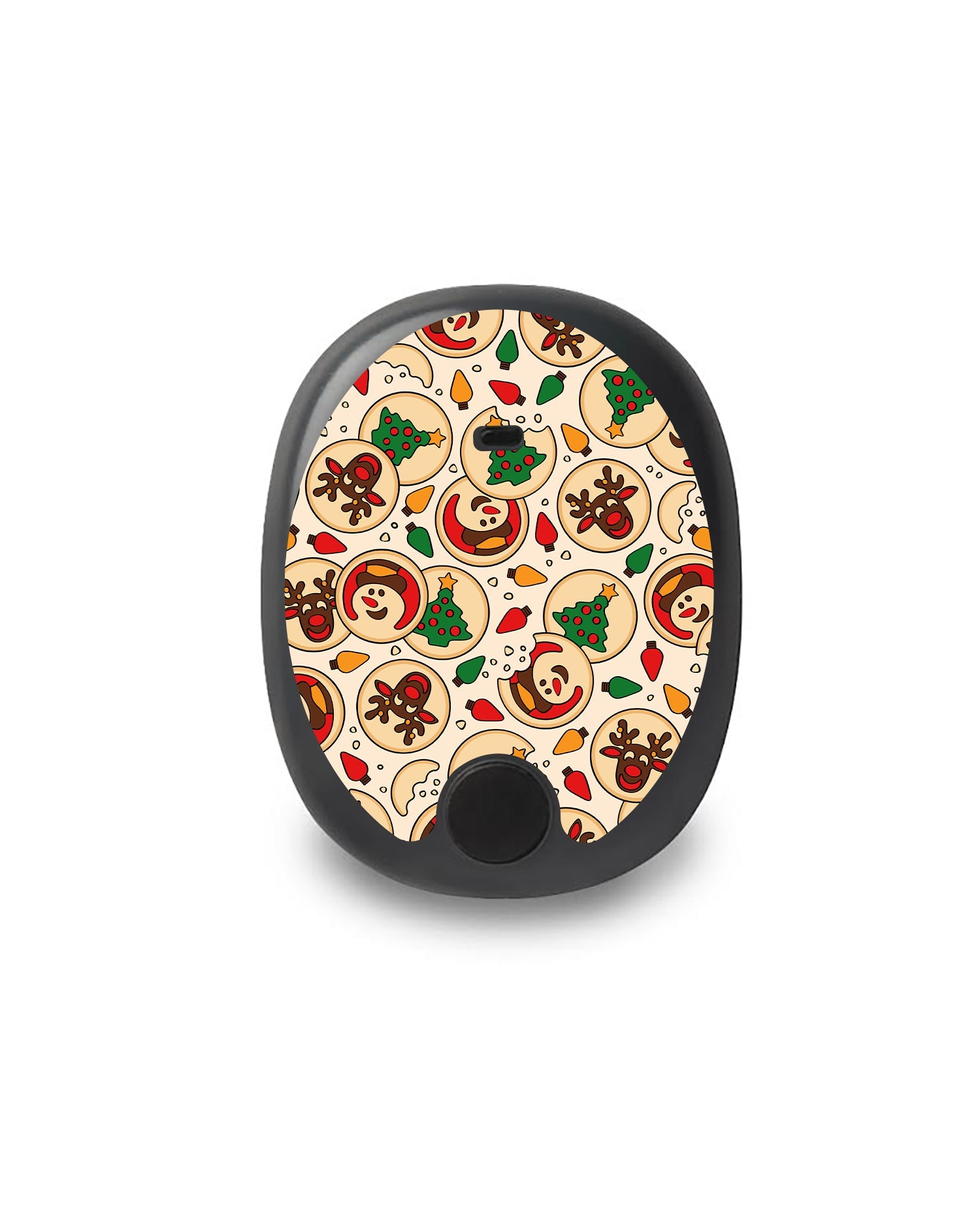 Santa's Cookies Eversense Smart Transmitter Sticker - Pump Peelz Santa's Cookies Eversense Smart Transmitter Sticker - Pump Peelz