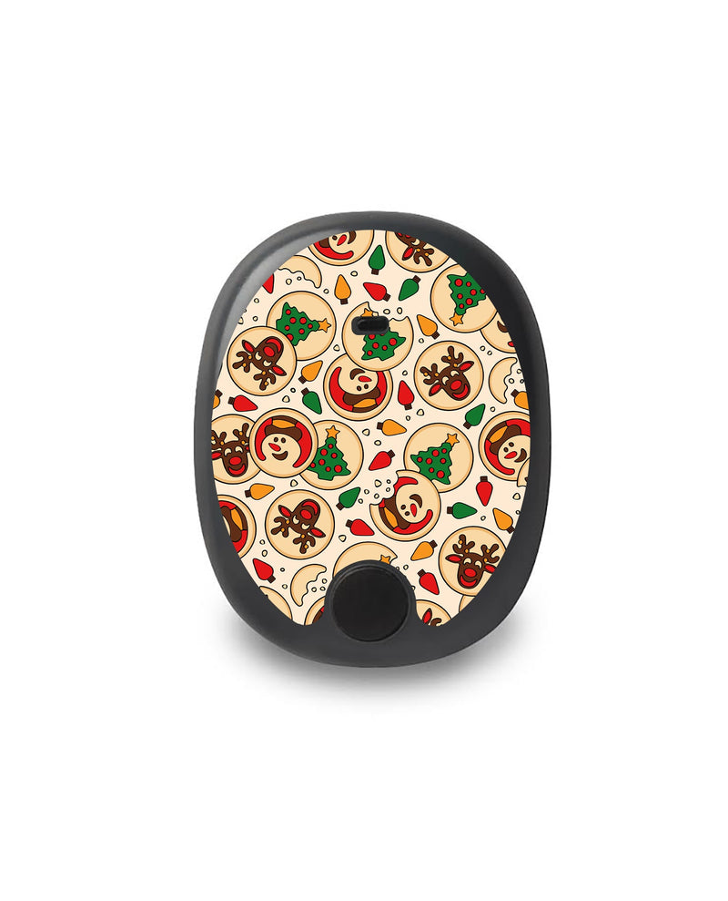 Santa's Cookies Eversense Smart Transmitter Sticker - Pump Peelz Santa's Cookies Eversense Smart Transmitter Sticker - Pump Peelz