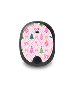 Coquette Christmas Eversense Smart Transmitter Sticker - Pump Peelz Coquette Christmas Eversense Smart Transmitter Sticker - Pump Peelz