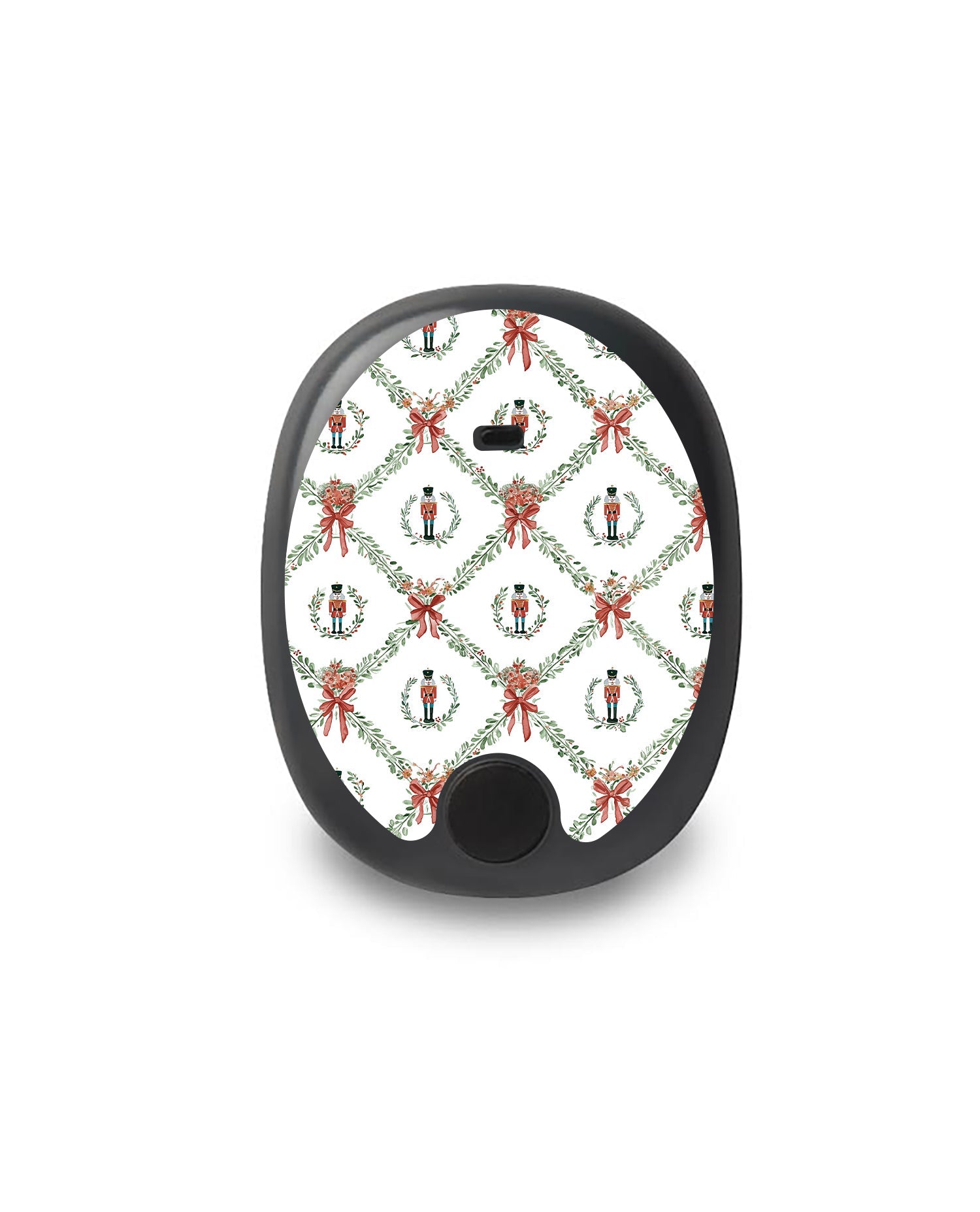 Nutcracker Noel Eversense Smart Transmitter Sticker - Pump Peelz Nutcracker Noel Eversense Smart Transmitter Sticker - Pump Peelz