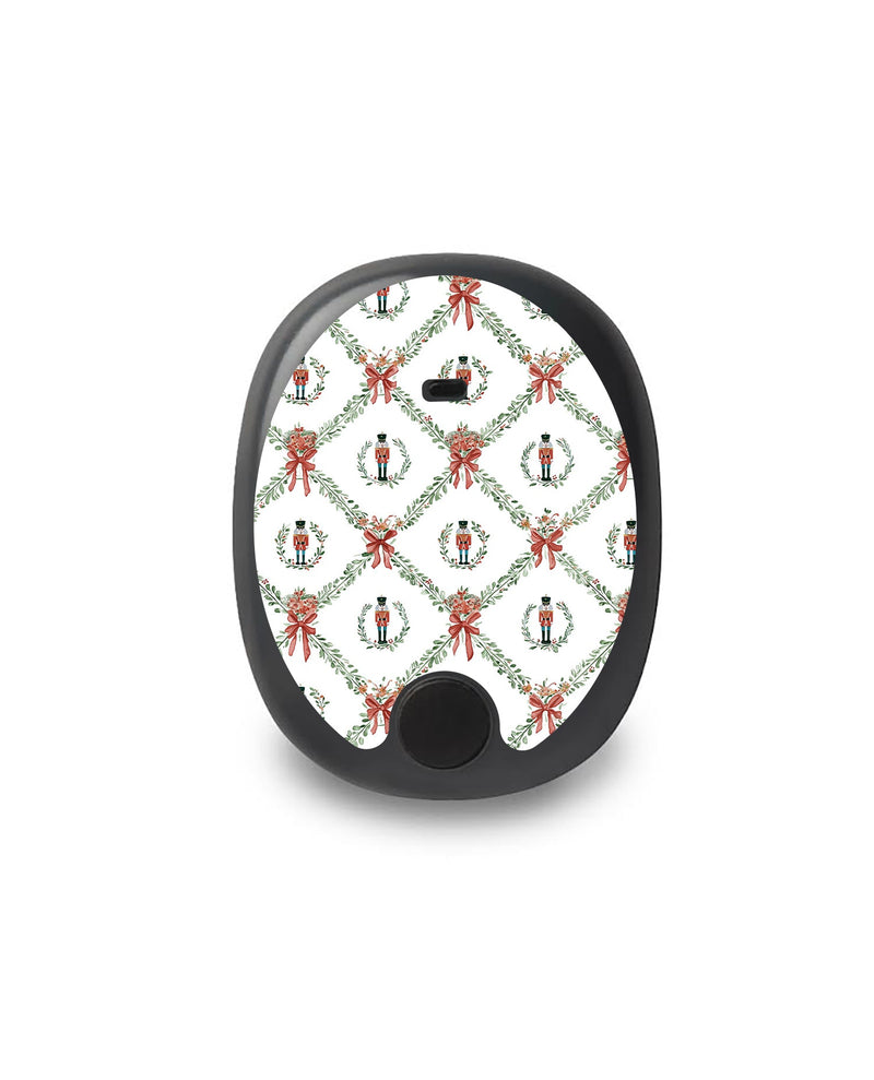 Nutcracker Noel Eversense Smart Transmitter Sticker - Pump Peelz Nutcracker Noel Eversense Smart Transmitter Sticker - Pump Peelz