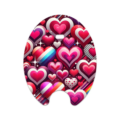 Sparkly Hearts Eversense Smart Transmitter Sparkly Hearts Eversense Smart Transmitter