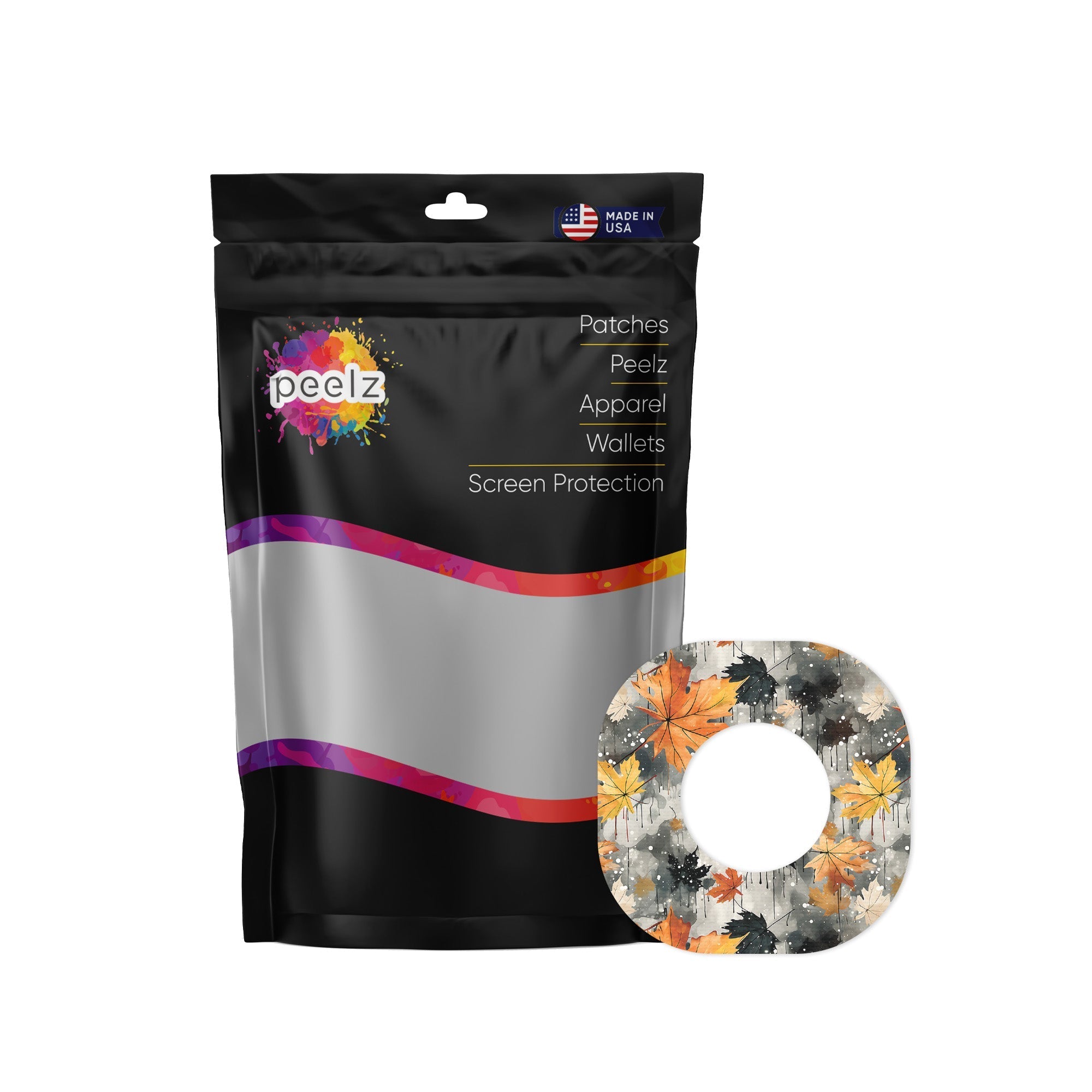 Fall Camo Dexcom G7 and Stelo Patch Tape - Pump Peelz Fall Camo Dexcom G7 and Stelo Patch Tape - Pump Peelz