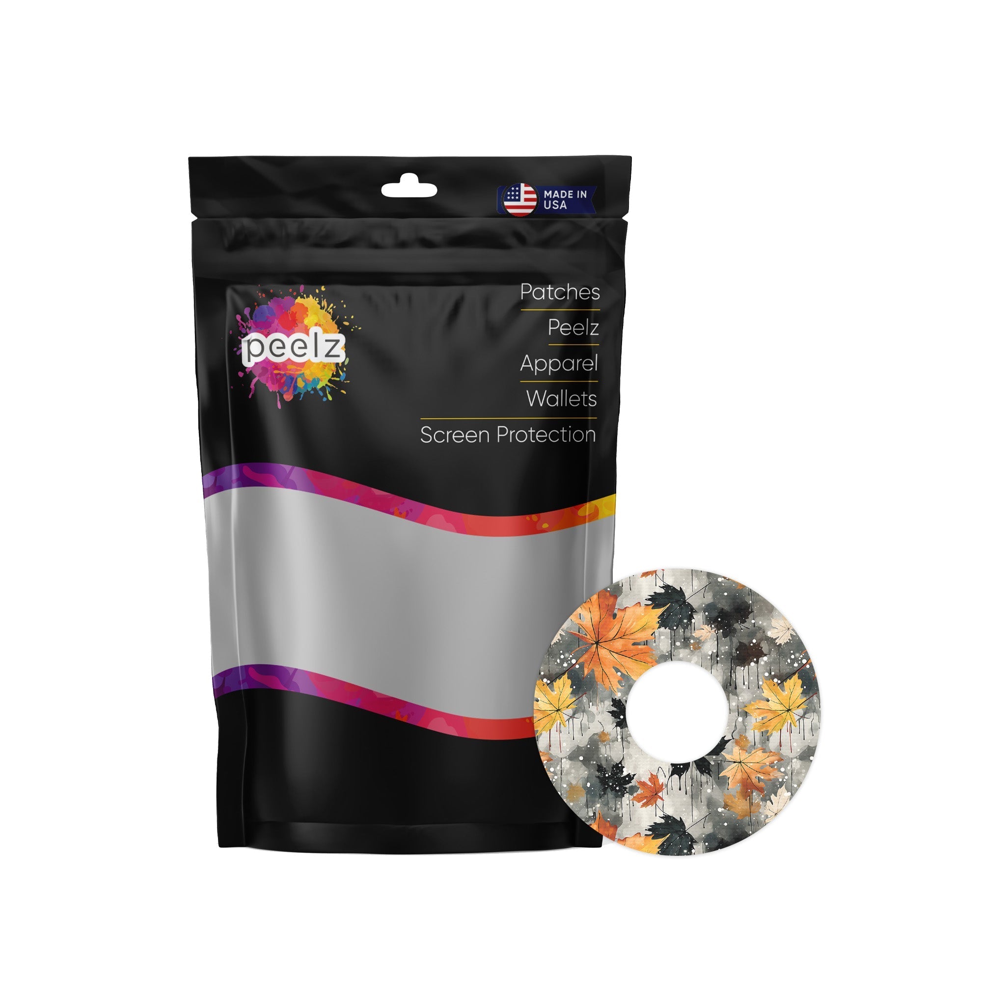 Fall Camo Patch Tape Designed for the FreeStyle Libre 3 Plus & Lingo Fall Camo Patch Tape Designed for the FreeStyle Libre 3 Plus & Lingo