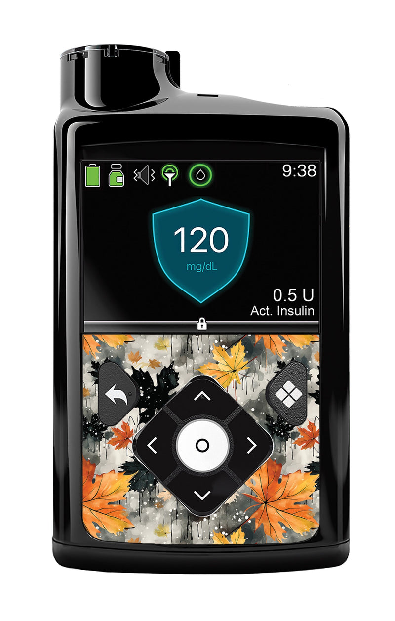 Fall Camo for Medtronic MiniMed 770G & 780G Fall Camo for Medtronic MiniMed 770G & 780G