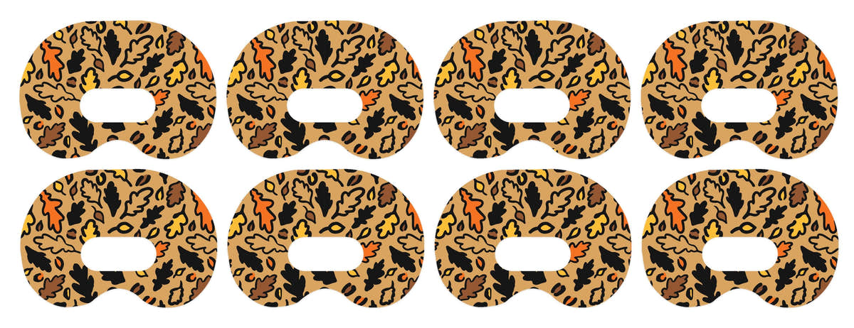 Falling Leaves Medtronic Guardian Connect Patch Tape - Pump Peelz Falling Leaves Medtronic Guardian Connect Patch Tape - Pump Peelz