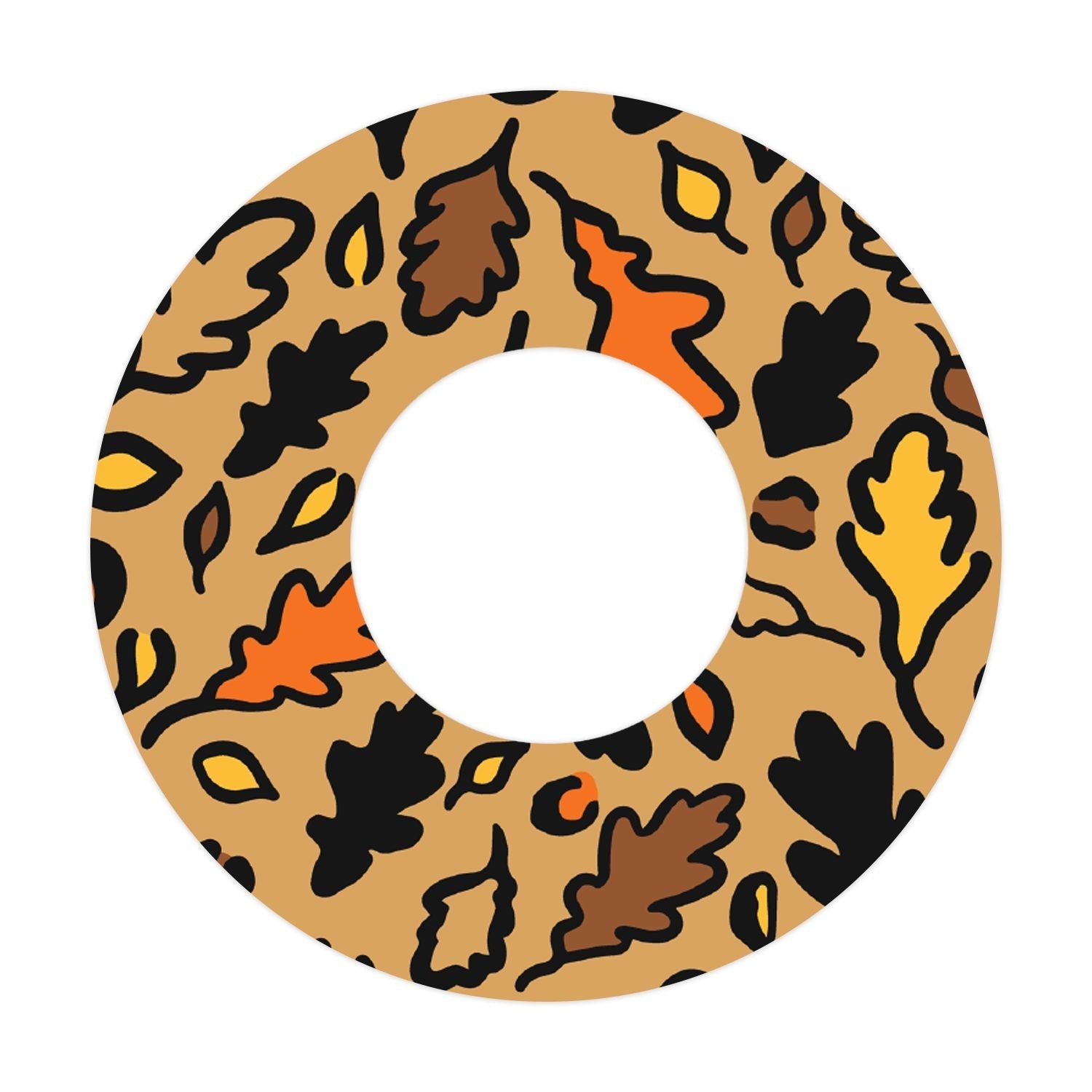 Falling Leaves Patch Tape Designed for the FreeStyle Libre 2 Falling Leaves Patch Tape Designed for the FreeStyle Libre 2