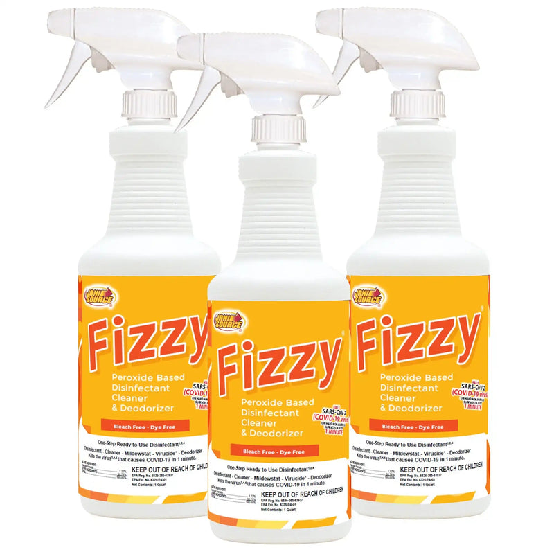 Fizzy-D RTU Peroxide Disinfectant Cleaner – 32 oz Quart Fizzy-D RTU Peroxide Disinfectant Cleaner – 32 oz Quart