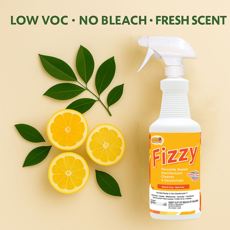 Fizzy-D RTU Peroxide Disinfectant Cleaner – 32 oz Quart Fizzy-D RTU Peroxide Disinfectant Cleaner – 32 oz Quart
