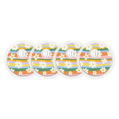 Floral Swirls Sticker Designed for the FreeStyle Libre 3 Plus & Lingo Sensor Floral Swirls Sticker Designed for the FreeStyle Libre 3 Plus & Lingo Sensor