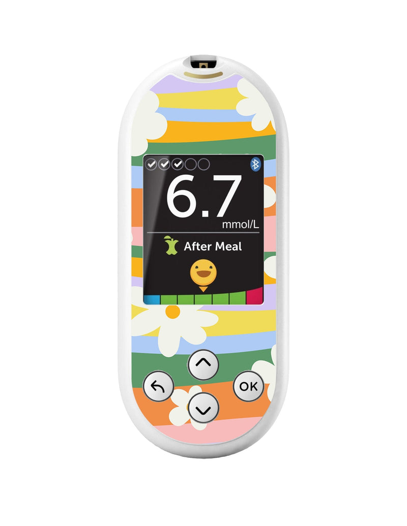 Floral Swirls for OneTouch Verio Reflect Glucometer Floral Swirls for OneTouch Verio Reflect Glucometer