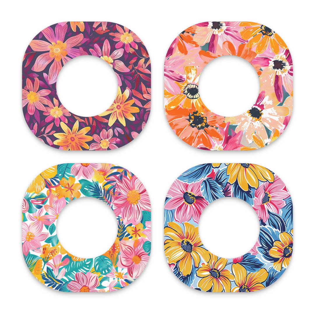 Floral Variety Dexcom G7 and Stelo Patch Tape - Pump Peelz Floral Variety Dexcom G7 and Stelo Patch Tape - Pump Peelz