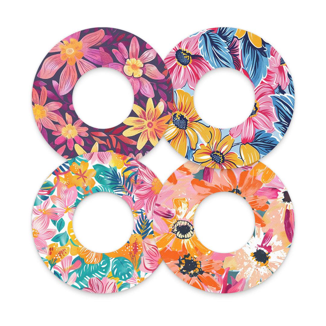 Floral Variety Freestyle Libre 2 Patch Tape - Pump Peelz Floral Variety Freestyle Libre 2 Patch Tape - Pump Peelz
