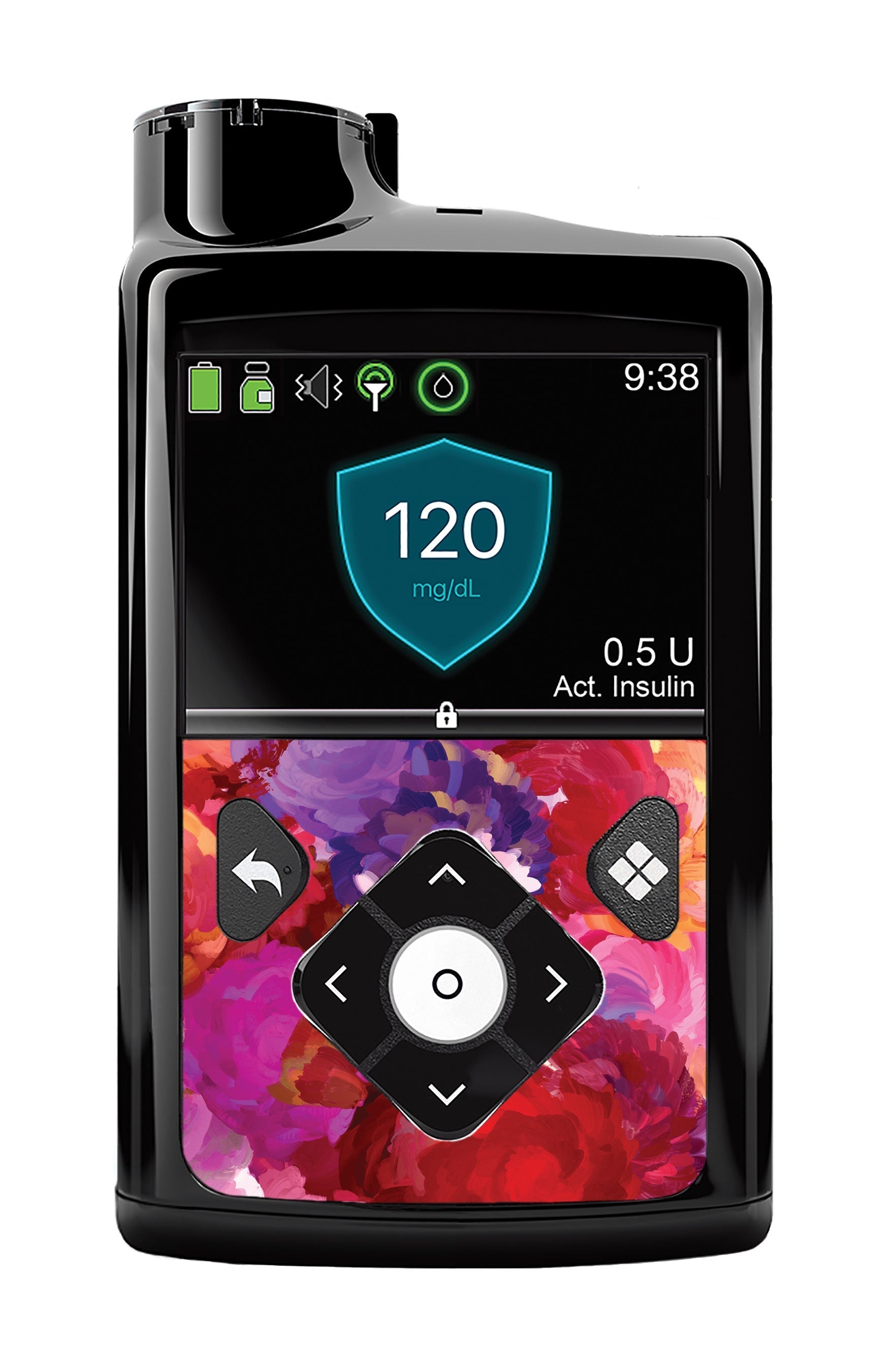 Flower Bouquet Sticker for Medtronic MiniMed 770G & 780G Flower Bouquet Sticker for Medtronic MiniMed 770G & 780G