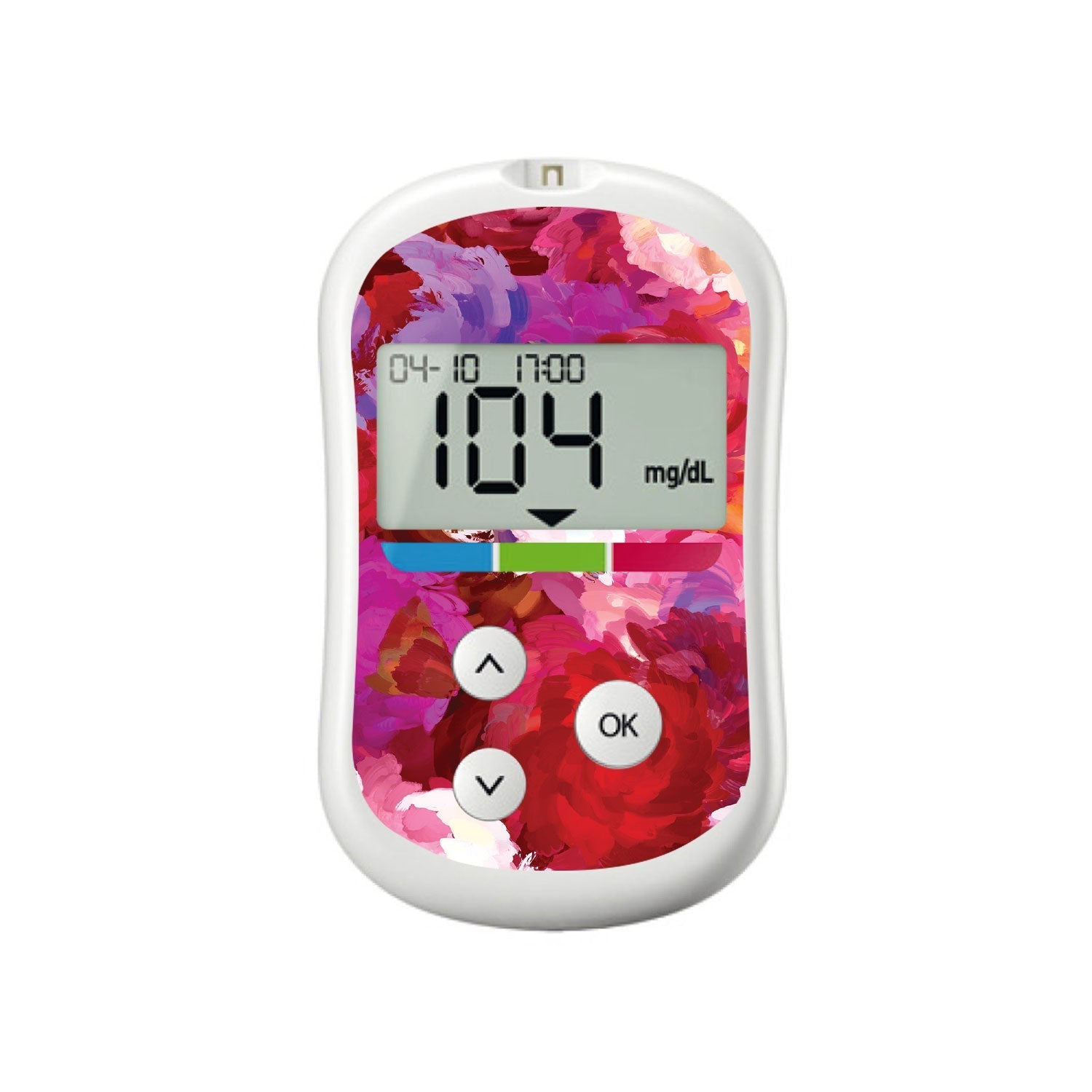 Flower Bouquet for OneTouch Verio Flex Glucometer Flower Bouquet for OneTouch Verio Flex Glucometer