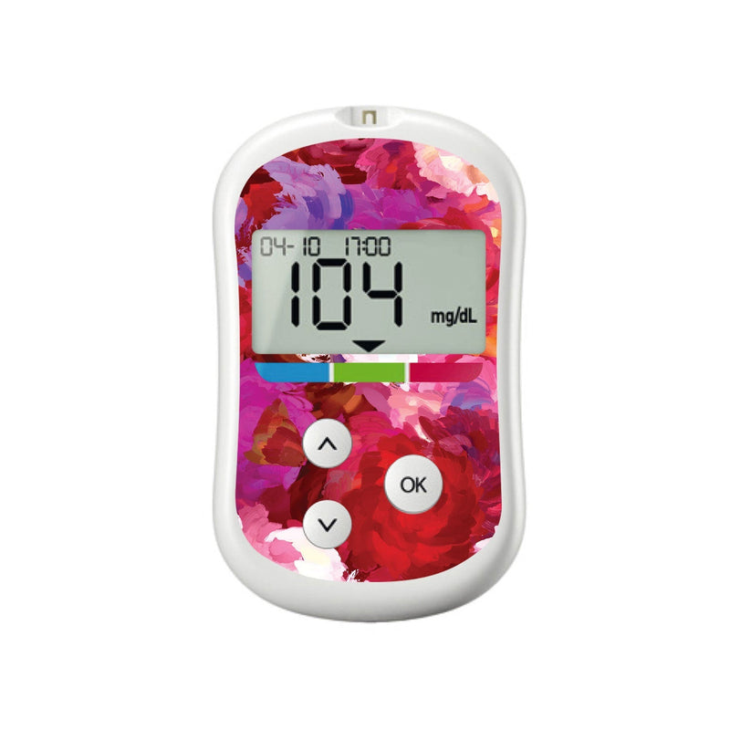Flower Bouquet for OneTouch Verio Flex Glucometer Flower Bouquet for OneTouch Verio Flex Glucometer