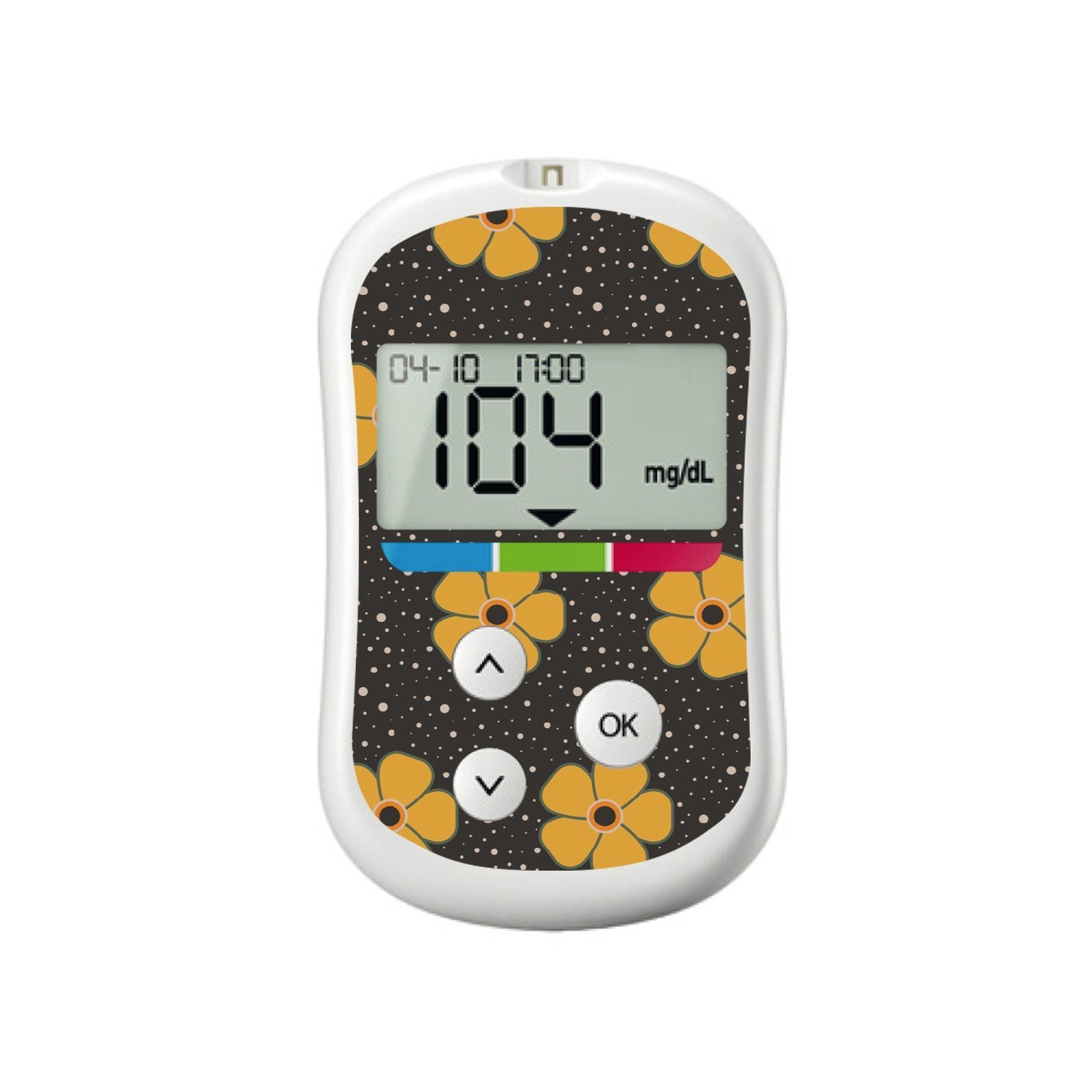 Flower Power for OneTouch Verio Flex Glucometer Flower Power for OneTouch Verio Flex Glucometer